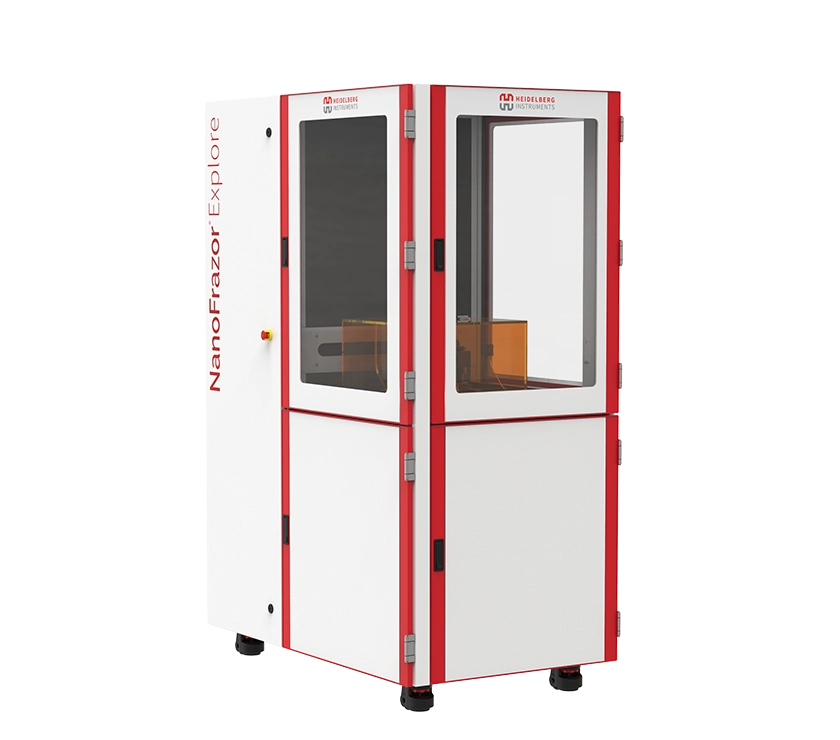 Nano-Ironing van der Waals Heterostructures toward Electrically Controlled Quantum Dots by Heidelberg Instruments