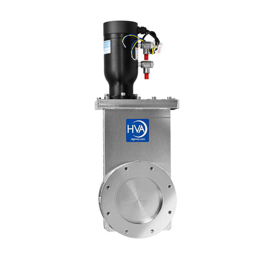 DN100ISO-F HVA High Vacuum Gate Valve , pneumatic operation