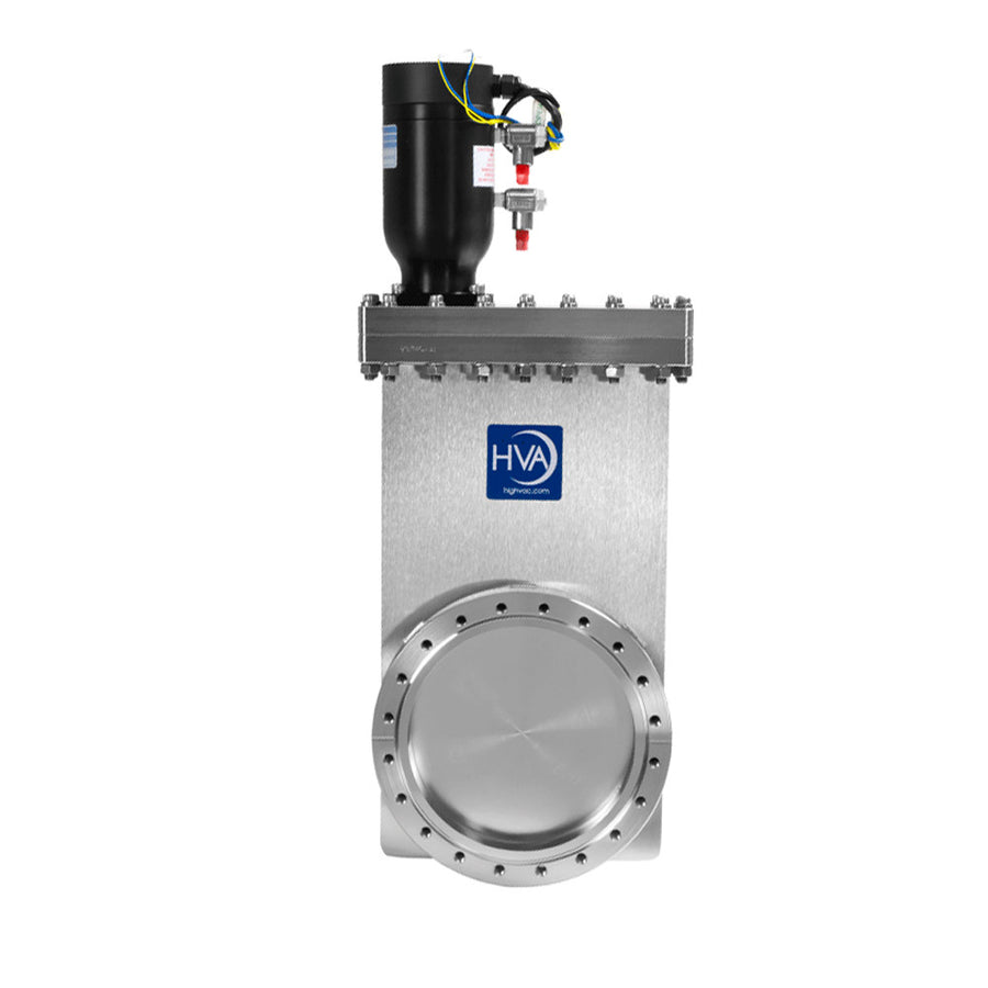 DN160CF HVA UHV Gate Valve, Viton Seal, High Temperature Lubricant, pneumatic operation