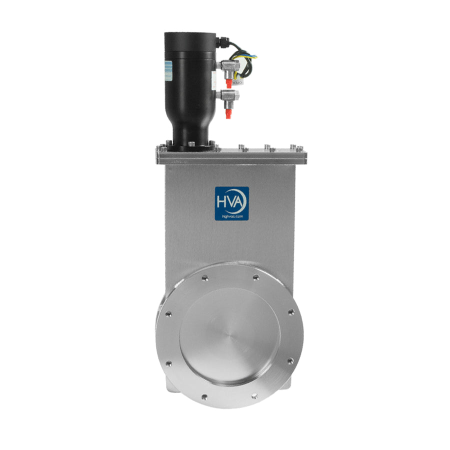 DN160ISO-F HVA High Vacuum Gate Valve , pneumatic operation