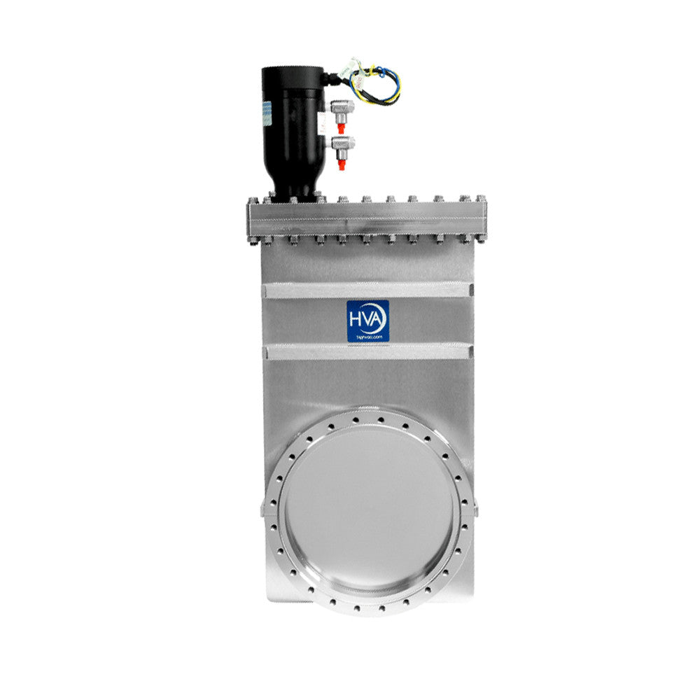 DN200CF HVA UHV Gate Valve, Viton Seal, High Temperature Lubricant, pneumatic operation