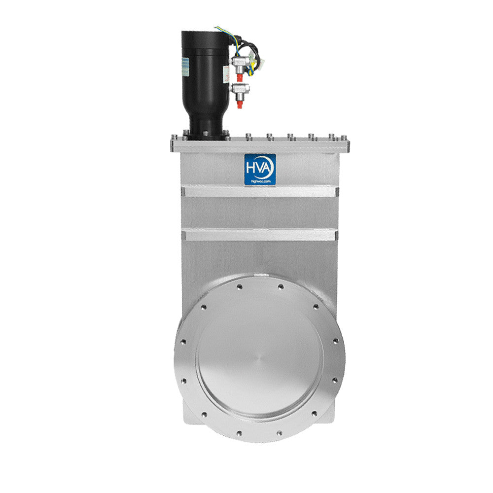 DN250CF HVA UHV Gate Valve, Viton Seal, High Temperature Lubricant, pneumatic operation