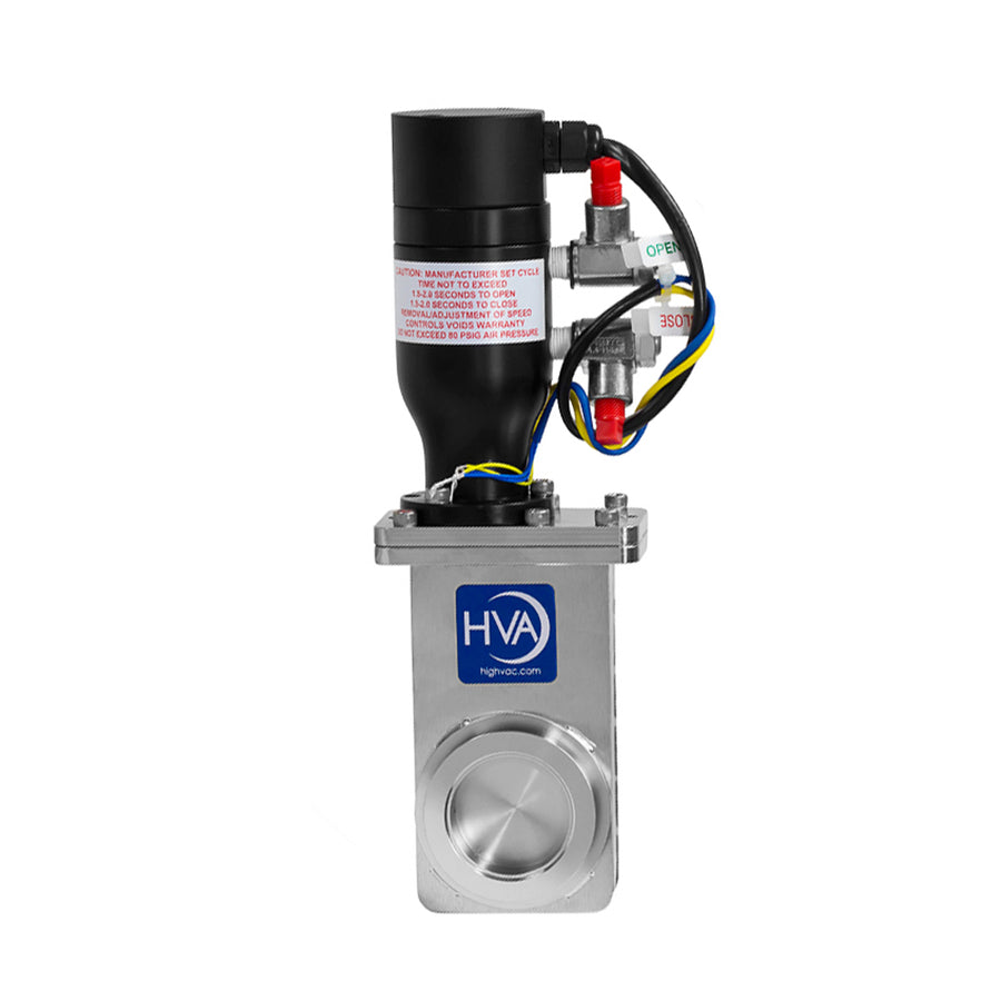 DN40KF HVA High Vacuum Gate Valve, pneumatic operation