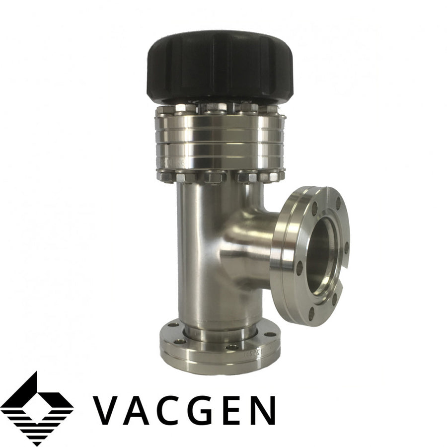 Valve All Metal Manual Right Angle Demountable- Rotatable DN40CF