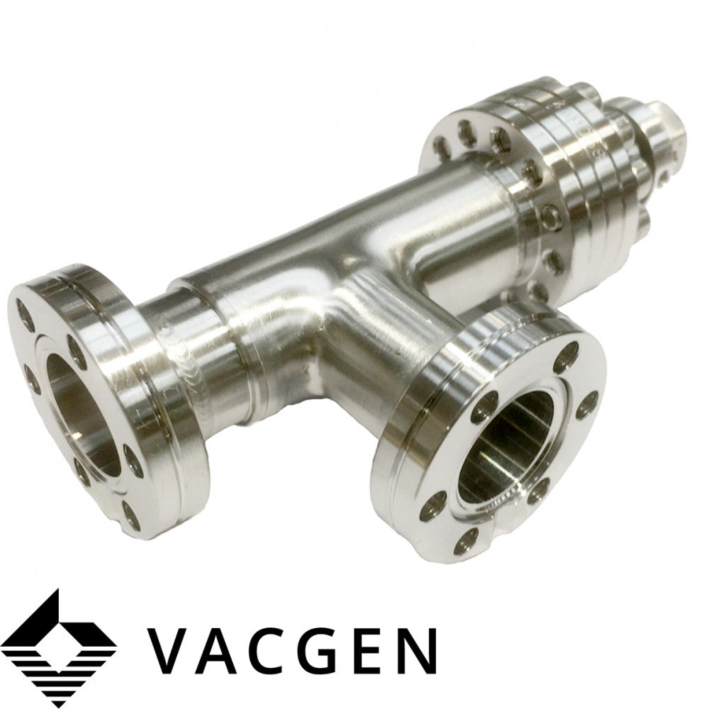 Valve All Metal Manual Right Angle Demountable - Rotatable DN16CF