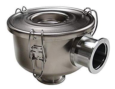 Vacuum Pump Inlet Particulate Filter, Nickel Finish, KF25 - HEPA Filter - Nano Vacuum