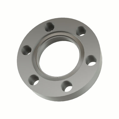DN16CF bored (for 19mm OD tube) fixed flange, SS316L (1.4404)