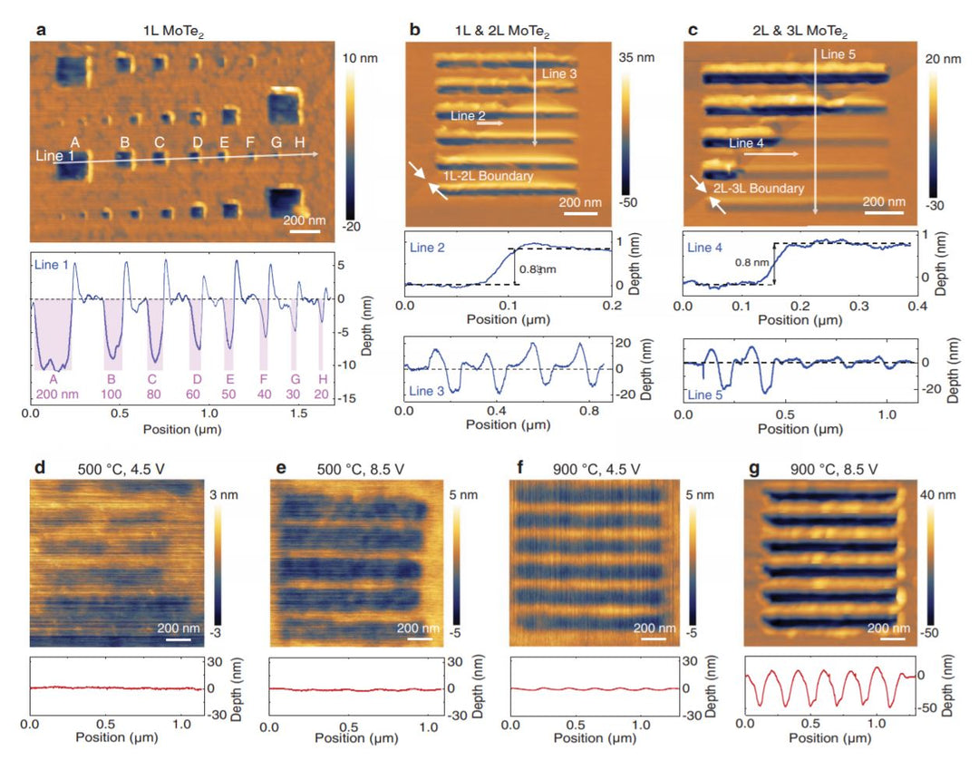 NanoFrazor in Nanocutting of 2D Materials