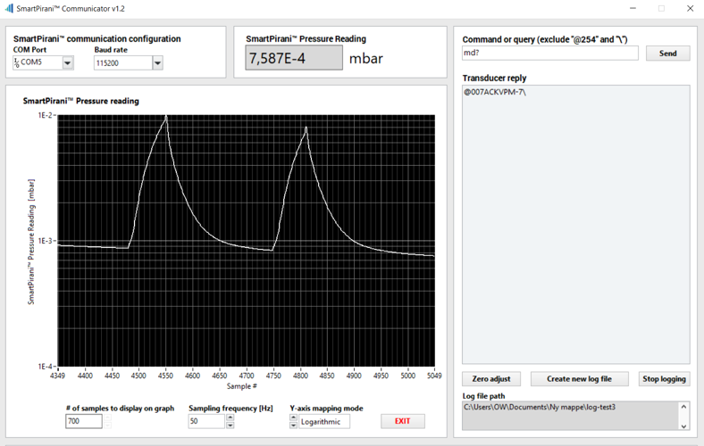 SMARTPIRANI™ USER SOFTWARE-Nano Vacuum Australia and New Zealand