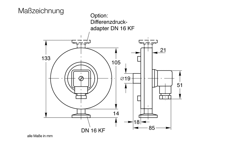 PS 115 Pressure switch