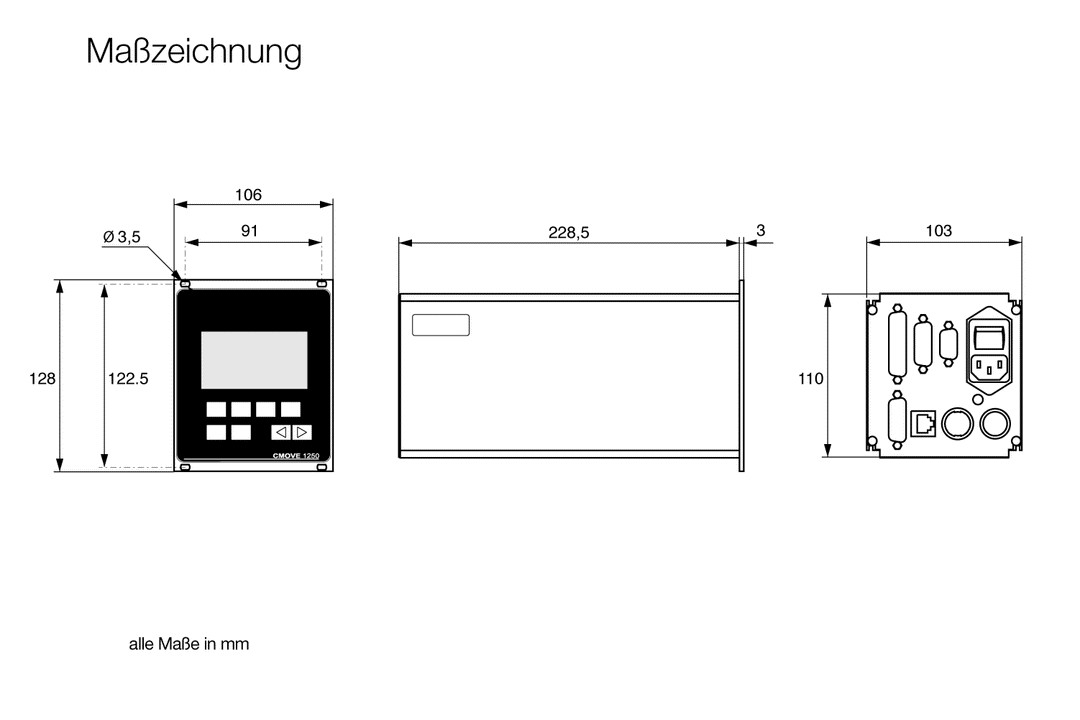 C-MOVE 1250 - Pressure controller