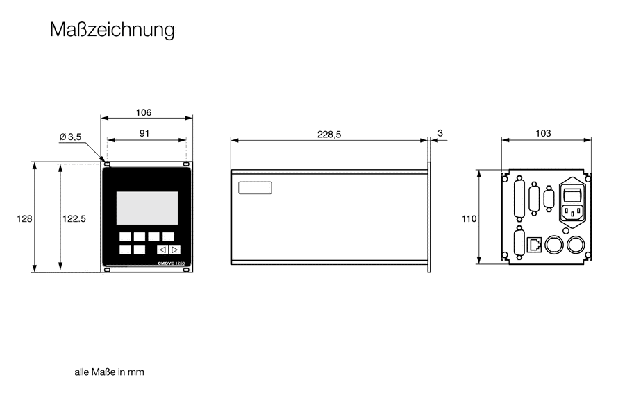 C-MOVE 1250 - Pressure controller