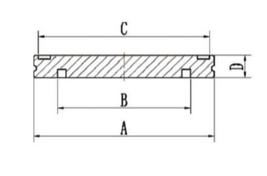 ISO-K Blank Flange, Stainless Steel 304L (DN63 to DN630)