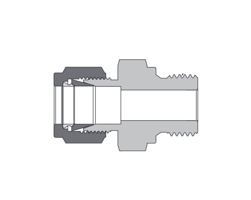 Iso Parallel Thread Rs Male Connector, 12mm O.D. × 3/8 ISO Parallel Thread(RS), Brass – Nano ...