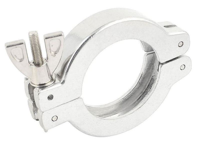 KF NW Aluminium Cast Swing Clamps with Al/NBR Centering Ring Package - Nano Vacuum