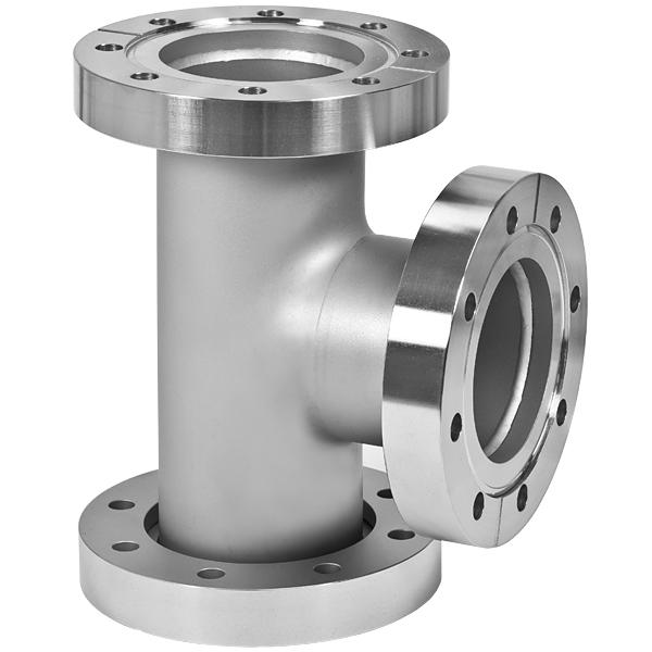 CF Conflat Vacuum UHV Fittings Tee Piece - Nano Vacuum Australia & New Zealand