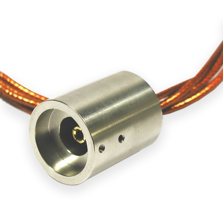 CO-AXIAL 50 OHM IN-VACUUM CABLE, 500mm, FITS SINGLE SIDED FLOATING SHIELD BNC FEEDTHROUGH