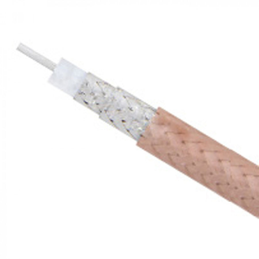 CO-AXIAL PTFE CABLE, 2.9mm, PTFE OUTER INSULATION, 10m , (RG316D TYPE)