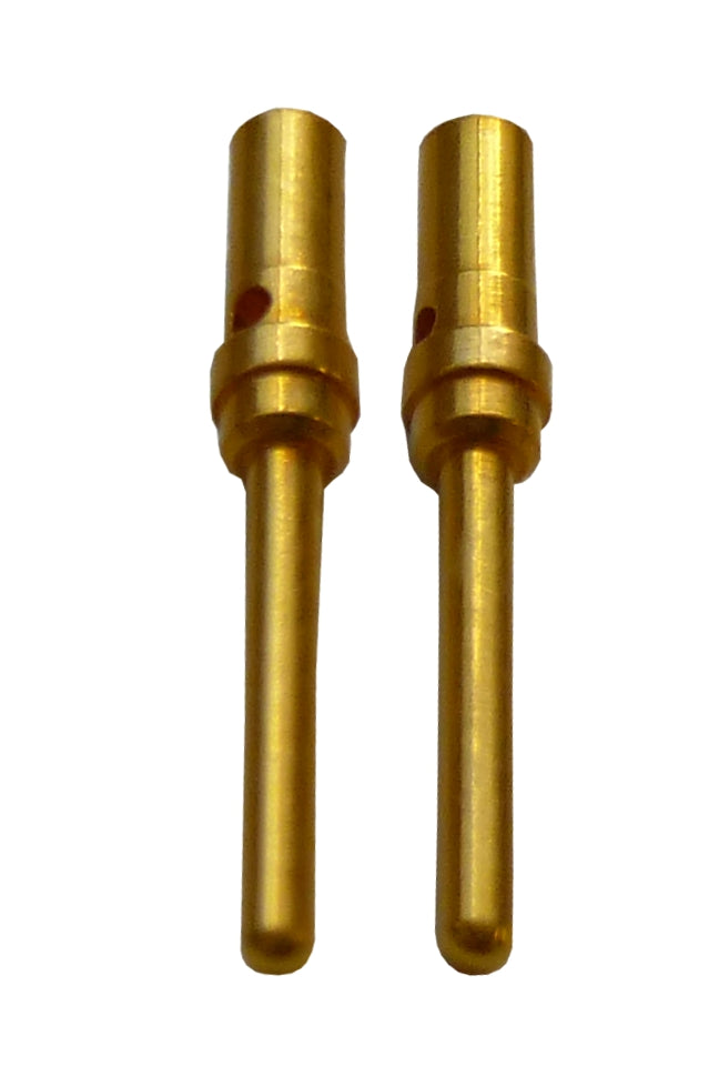 CRIMP PINS FOR SUB-D PLUGS, HV/UHV, MALE, SMALL TYPE, PACK OF 25