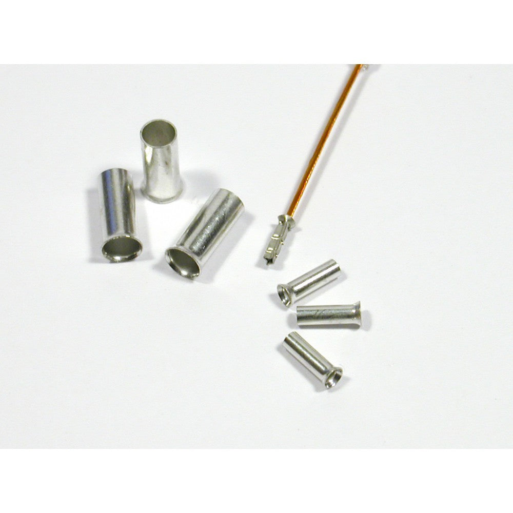 CRIMP TUBE, TIN PLATED COPPER, 3,5mm ID, LENGTH 10mm, PACK of 10
