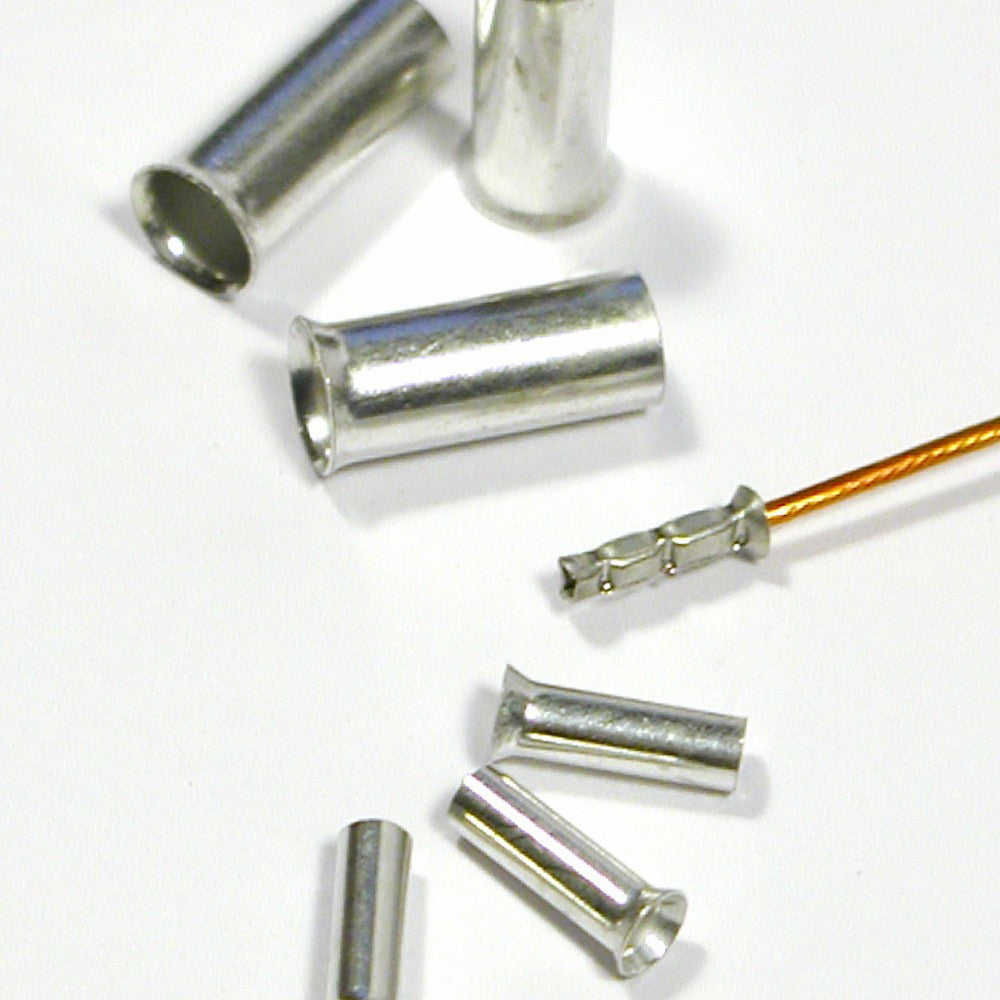 CRIMP TUBE, TIN PLATED COPPER, 5,9mm ID, LENGTH 16mm, PACK of 10