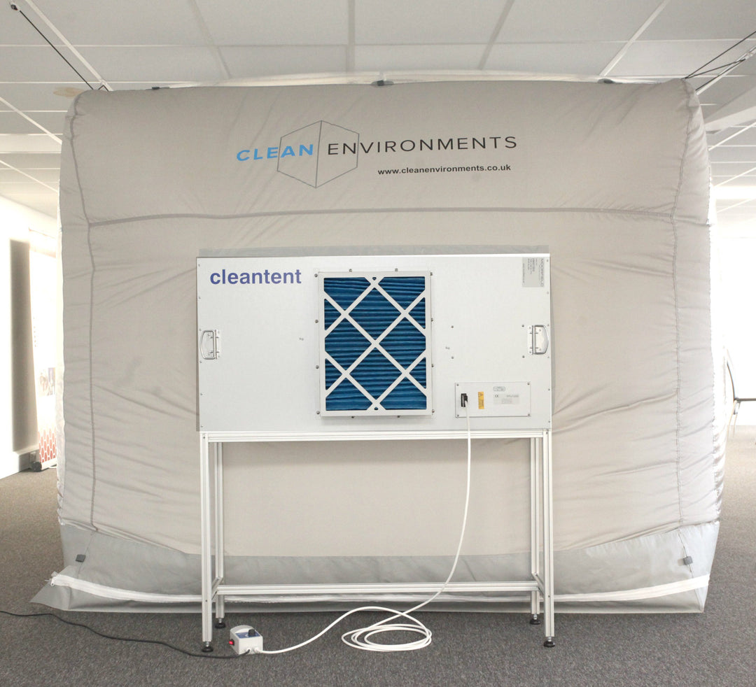 Clean Tent Model 750 Portable Cleanroom - Nano Vacuum