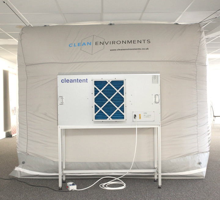 Clean Tent Model 750 Portable Cleanroom - Nano Vacuum