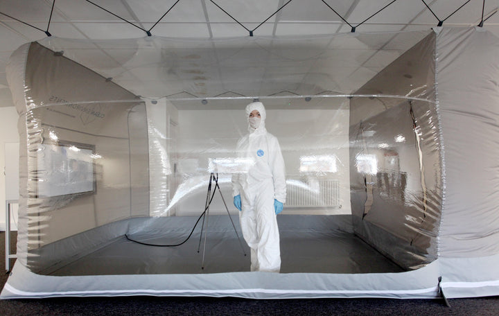 Clean Tent Model 750 Portable Cleanroom - Nano Vacuum