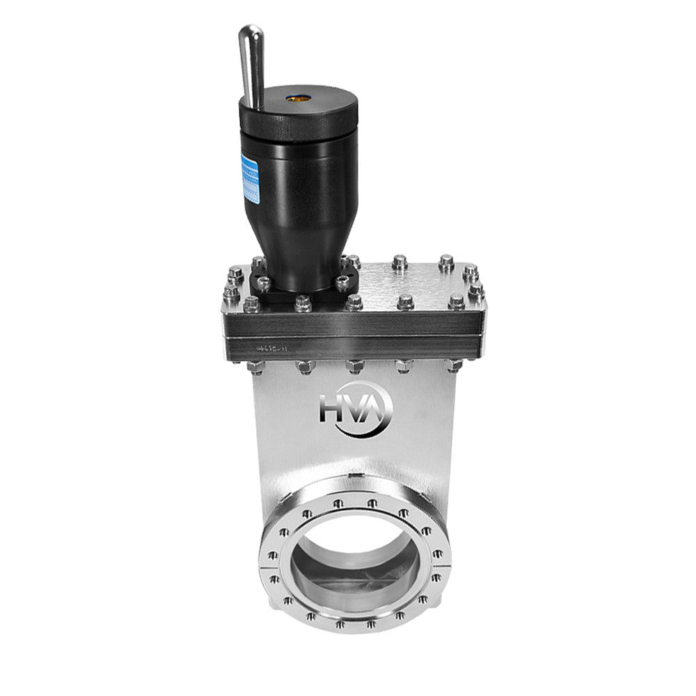 DN100CF HVA UHV Gate Valve, Viton Seal, High Temperature Lubricant, manual operation
