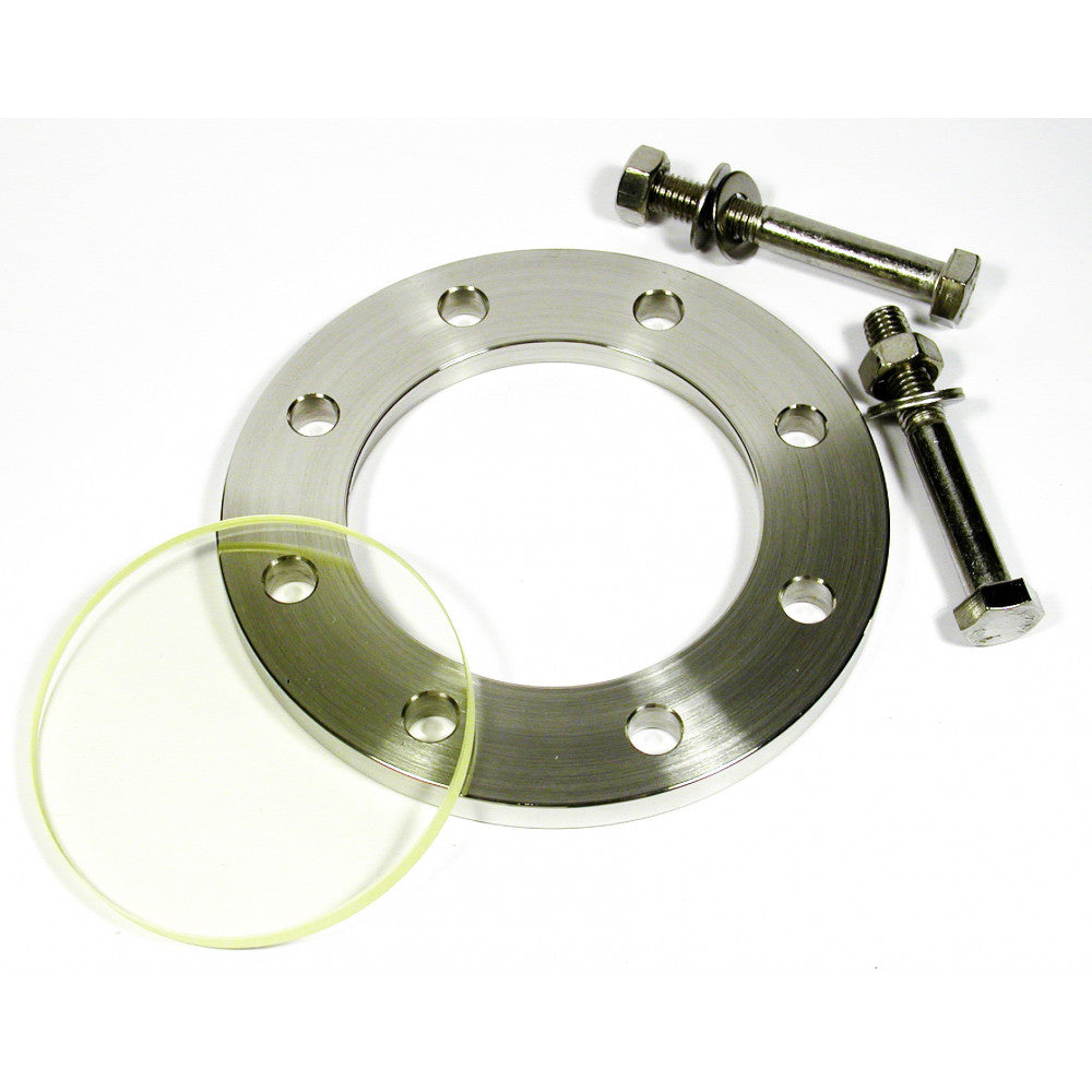 DN100CF LEAD GLASS RADIATION PROTECTION KIT FOR VIEWPORT, 1.5mm Pb EQUIVALENT