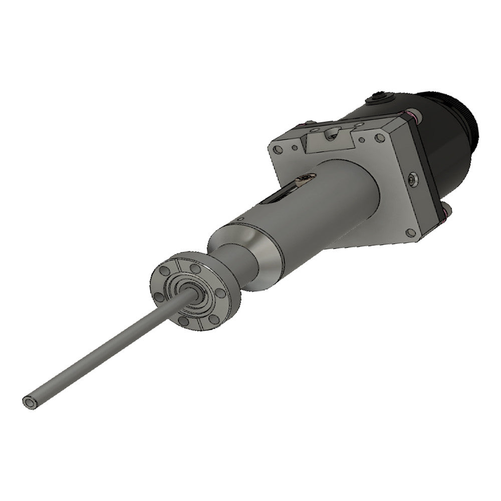 DN16CF LINEAR DRIVE WITH 25mm TRAVEL WITH STEPPER MOTOR. EDGE WELDED BELLOWS SEALED.