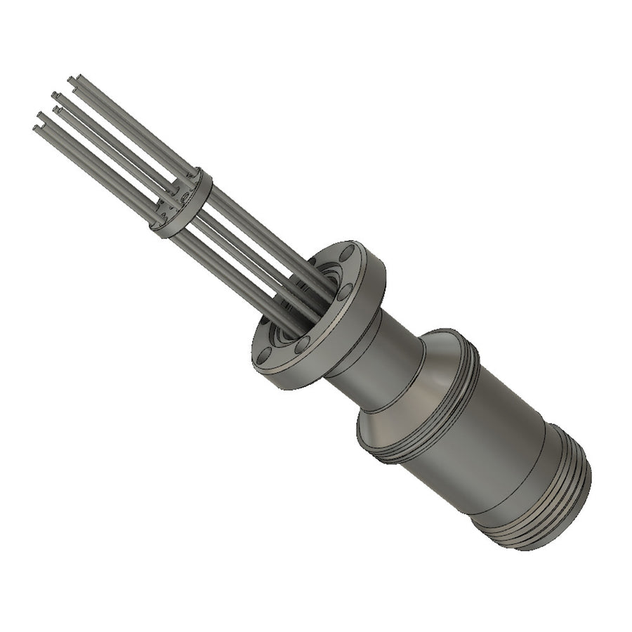 DN16CF MULTIPIN FEEDTHROUGH, 10 PINS, 700V, AIR SIDE MS CONNECTOR