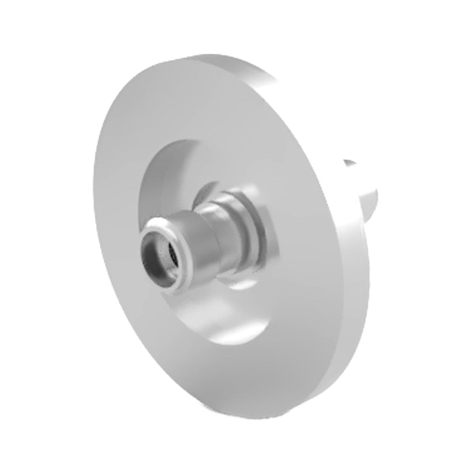 DN16KF FIBRE OPTIC COUPLER FEEDTHROUGH, HIGH VACUUM, O RING VACUUM SEAL