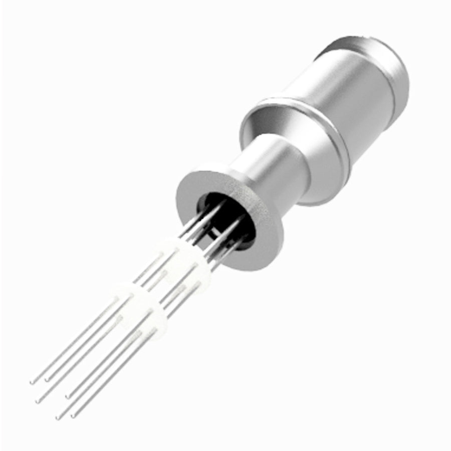 DN16KF MULTIPIN FEEDTHROUGH, 6 PINS, 700V, 10A WITH AIR SIDE SOCKET