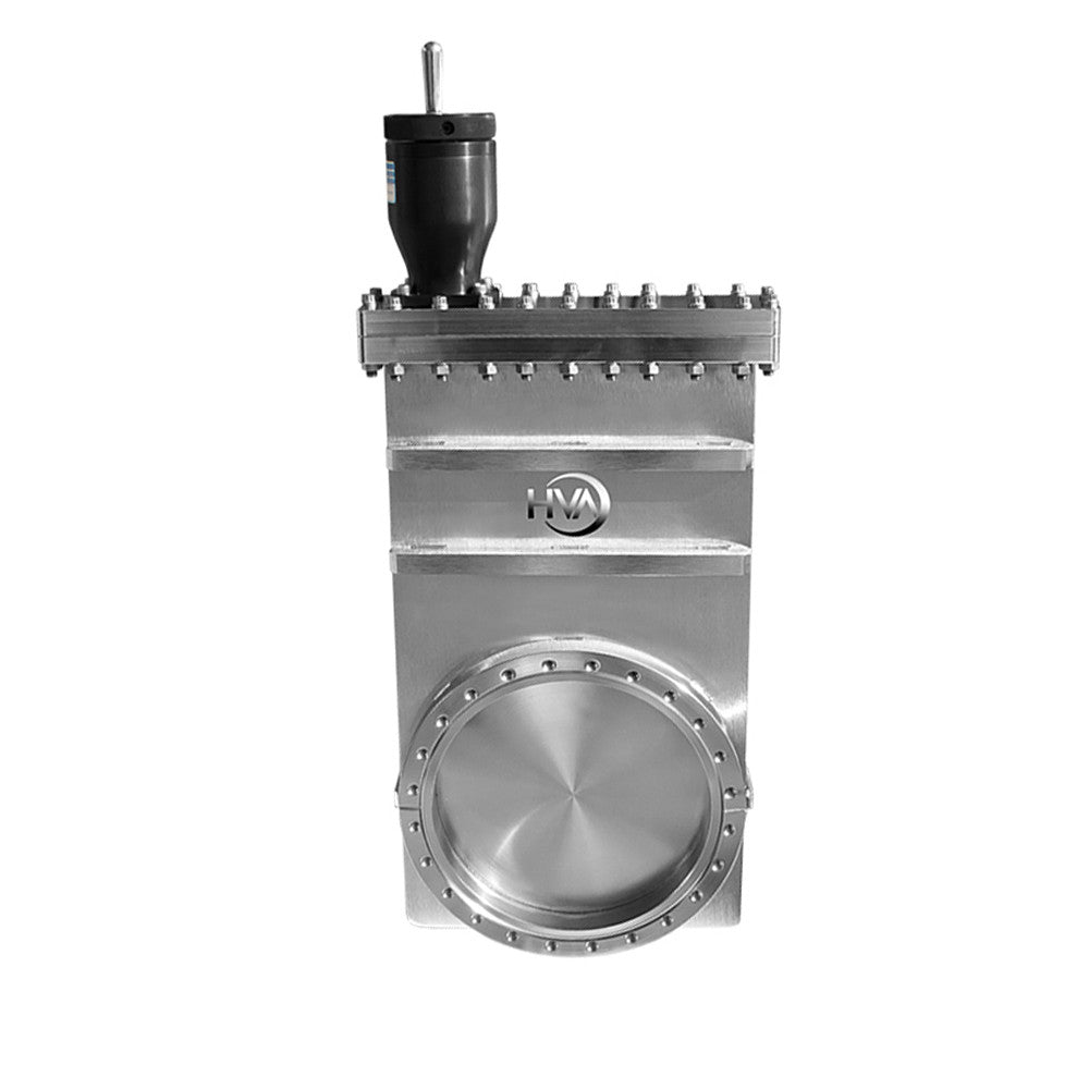 DN200CF HVA UHV Gate Valve, Viton Seal, High Temperature Lubricant, manual operation