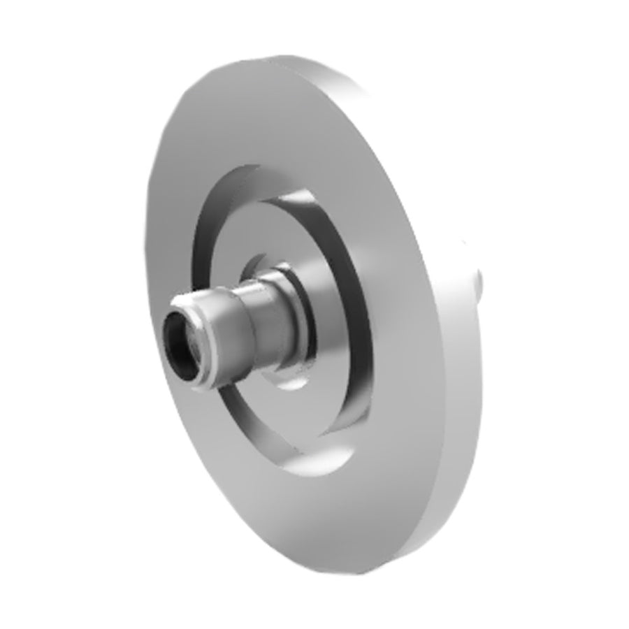 DN25KF FIBRE OPTIC COUPLER FEEDTHROUGH, HIGH VACUUM, O RING VACUUM SEAL