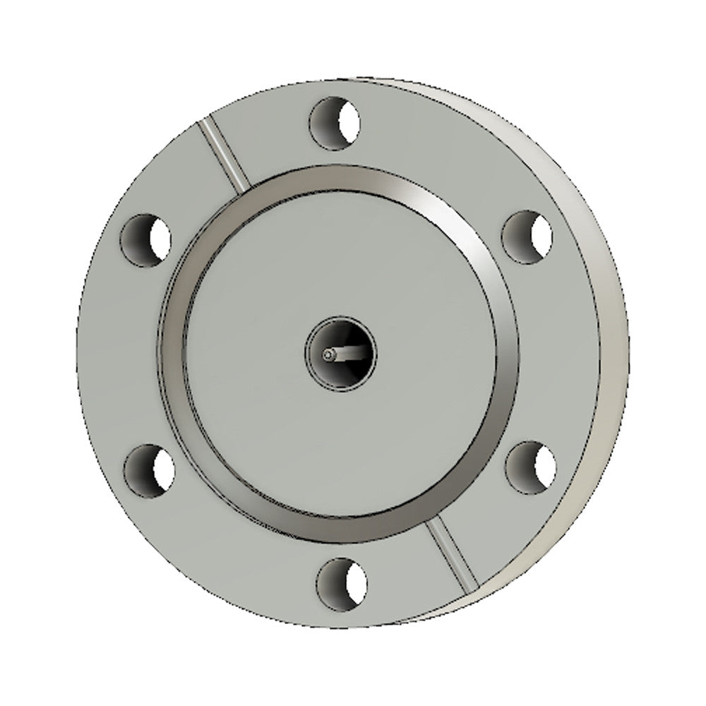 DN40CF 1 X SMA FEEDTHROUGH, 50 OHM, SINGLE SIDED, GROUNDED SHIELD, 1000V DC, 3A MAX, 6.5 GHz