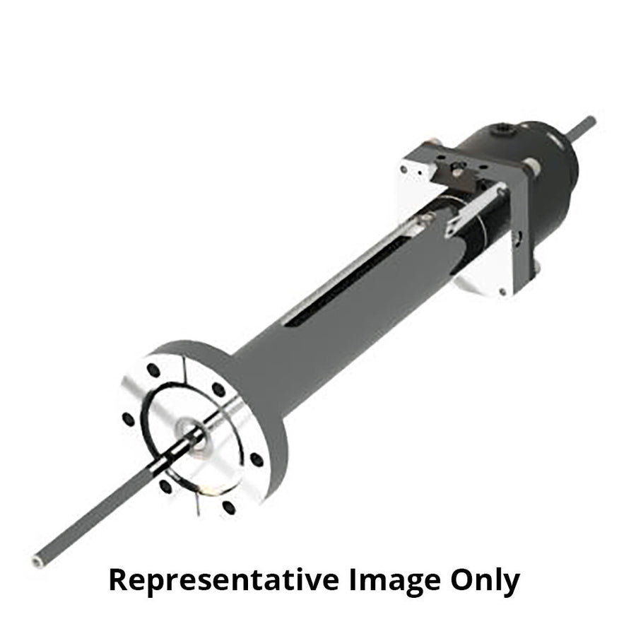 DN40CF LINEAR DRIVE WITH 25mm TRAVEL & STEPPER MOTOR