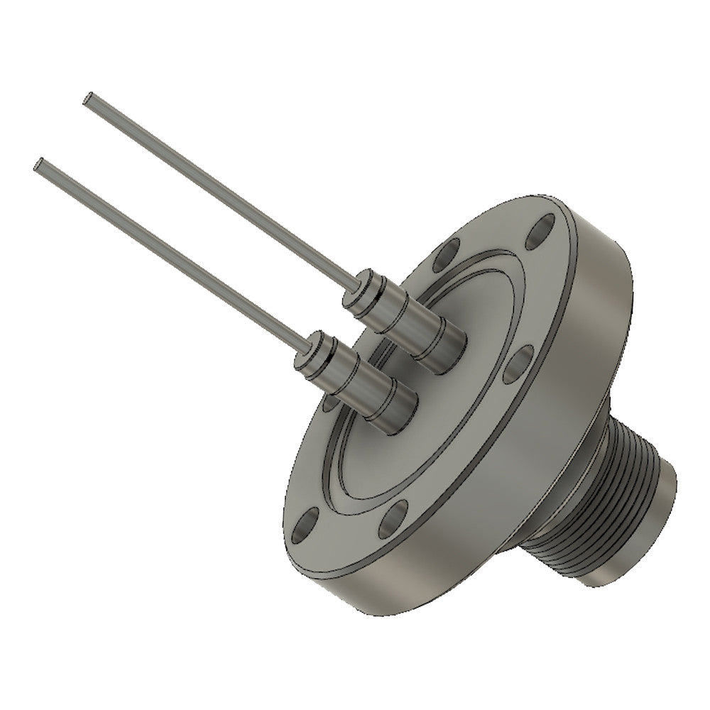 DN40CF MULTIPIN FEEDTHROUGH, 2 PINS, Cu CONDUCTORS, 700V, AIR SIDE MS CONNECTOR