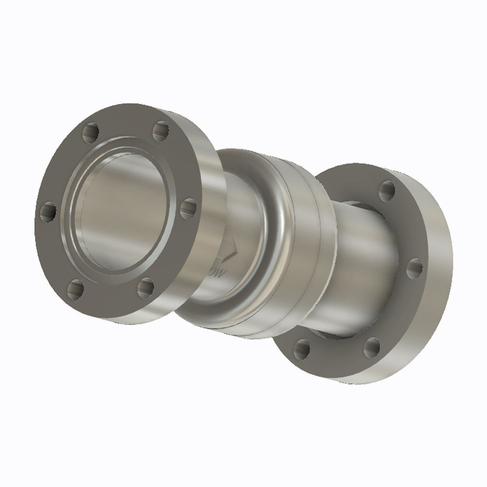 DN40CF Pressure Burst Disc, Low Pressure Type, 316 SS, 40CF Rotatable Exit Flange for Gas Recovery