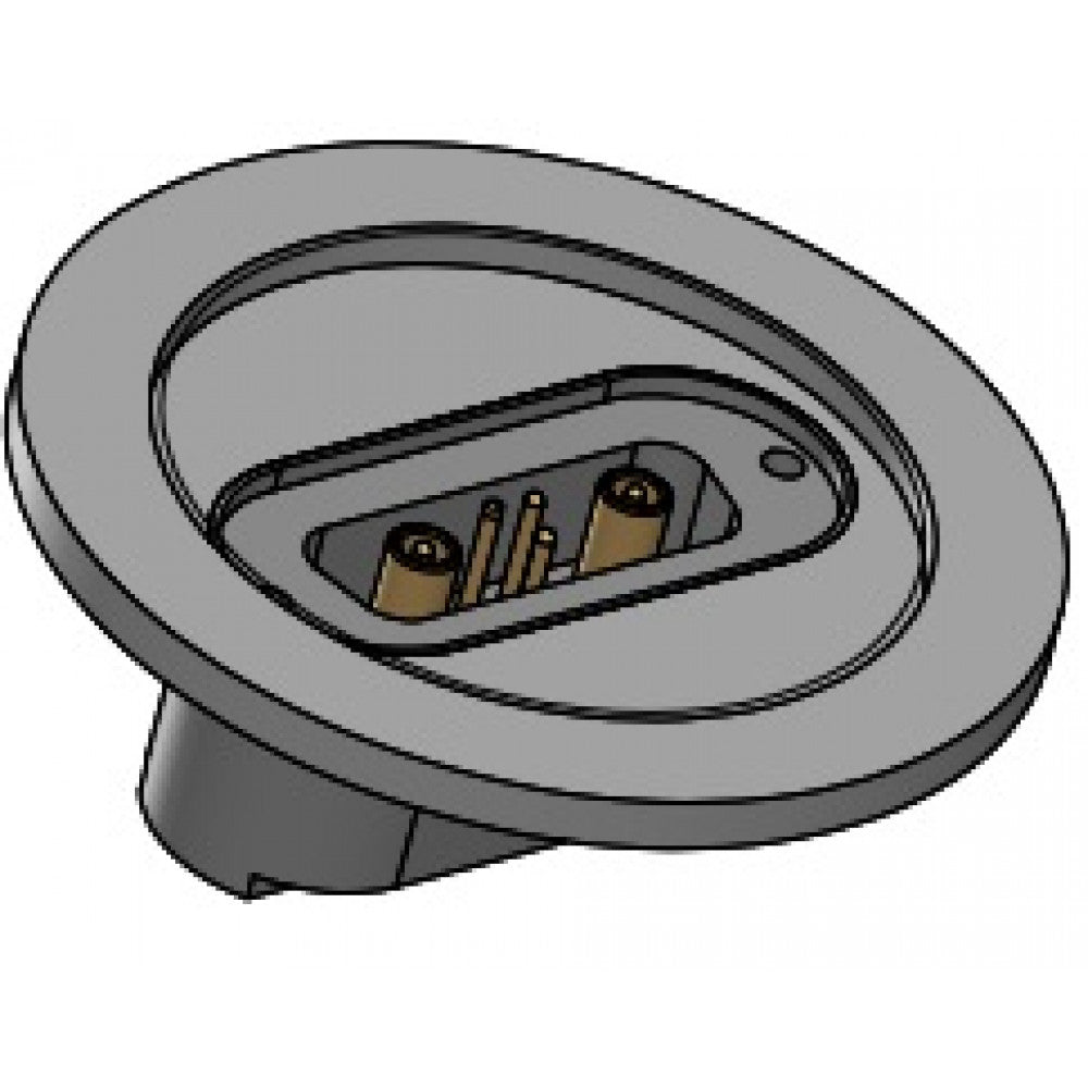 DN40KF MIXED PIN SUB-D, 2 x COAXIAL PINS AND 3 x STANDARD SIGNAL PINS