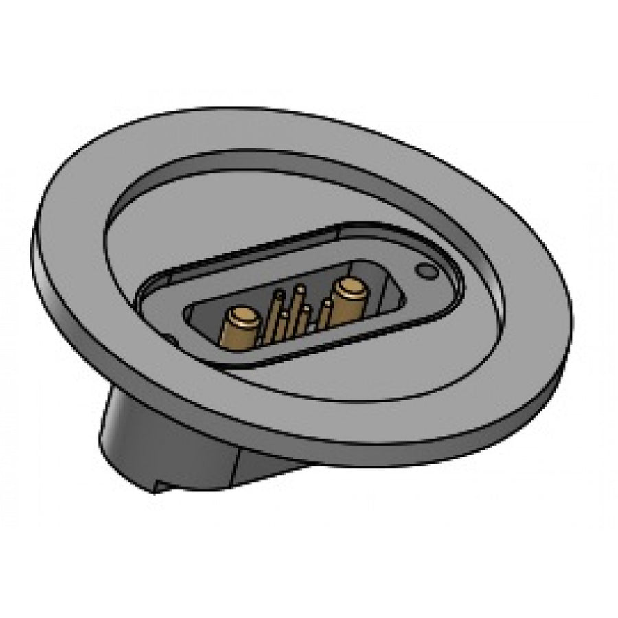 DN40KF MIXED PIN SUB-D, 2 x POWER PINS AND 5 x STANDARD SIGNAL PINS