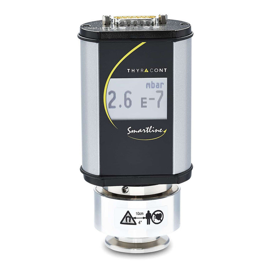 DN40KF Pirani Cold Gauge with LCD Display