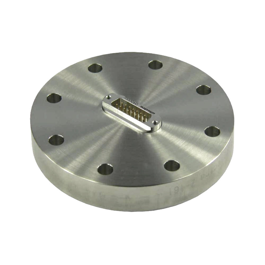 DN63CF FLANGE, SUB-D 15-WAY FEEDTHROUGH, UHV