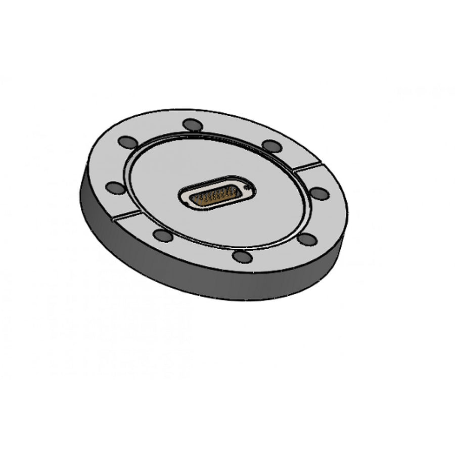 DN63CF FLANGE, SUB-D 26-WAY HIGH DENSITY FEEDTHROUGH