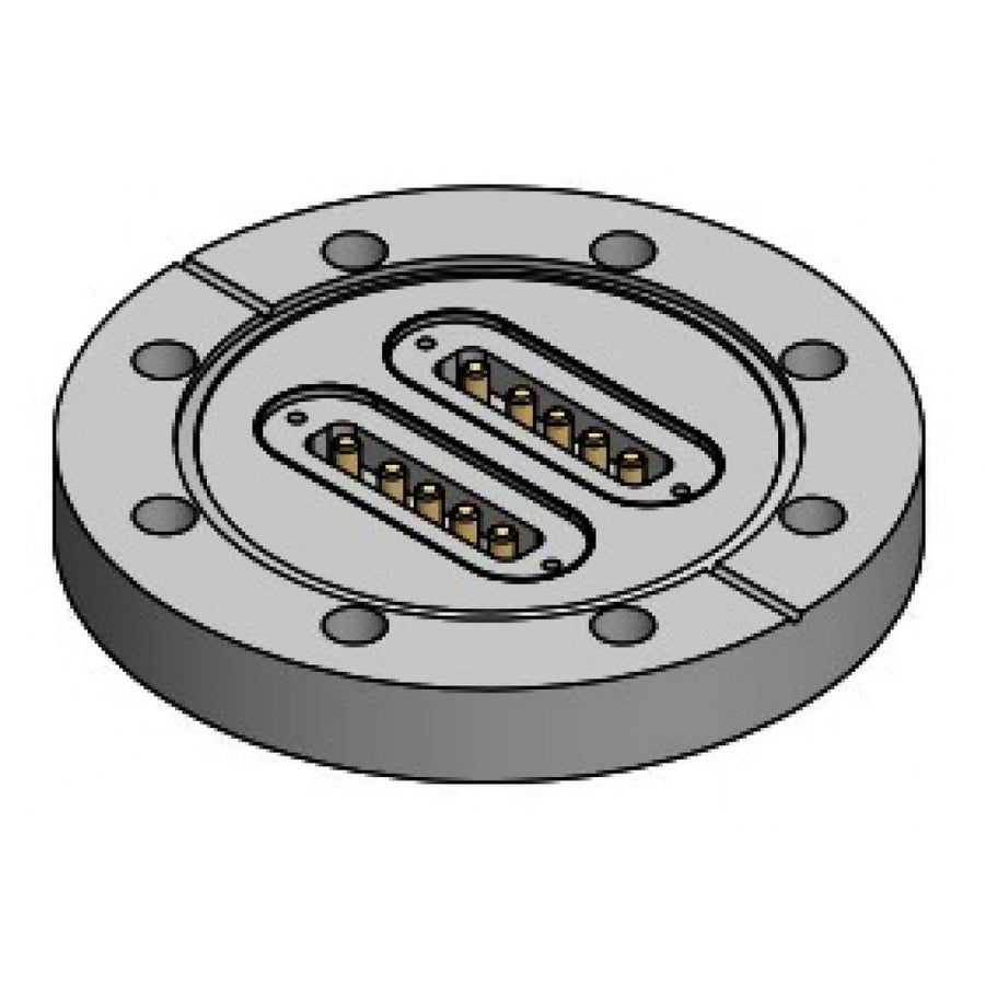 DN63CF POWER SUB-D FEEDTHROUGH INCLUDES 10 x POWER PINS