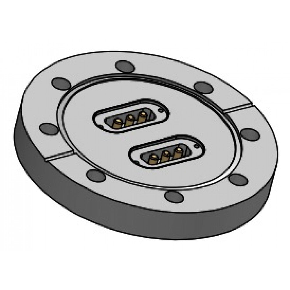 DN63CF WITH 2 x SUB-D FEEDTHROUGHS INCLUDES 6 x POWER PINS