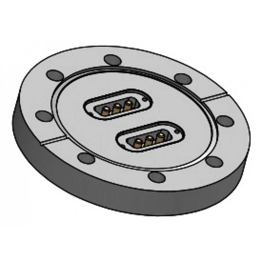DN63CF WITH 2 x SUB-D FEEDTHROUGHS INCLUDES 6 x POWER PINS