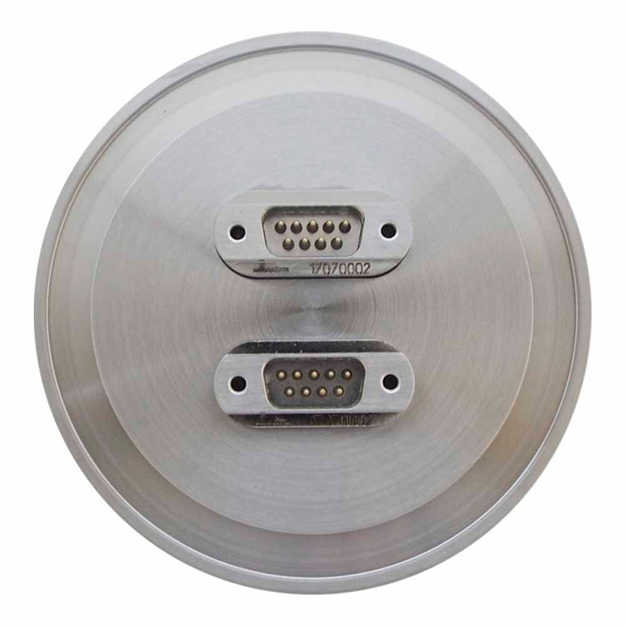 DN63ISO-K FLANGE, 2 x SUB-D 9-WAY FEEDTHROUGHS