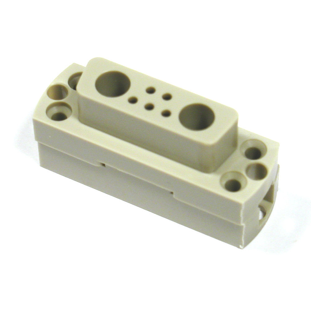 FEMALE CONNECTOR, FOR POWER/COAXIAL COMBINATION SUB-D F/TS, UHV VERSION